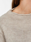 Sweter z półgolfem z dodatkiem wełny