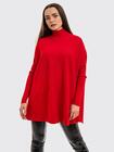Sweter z golfem oversize