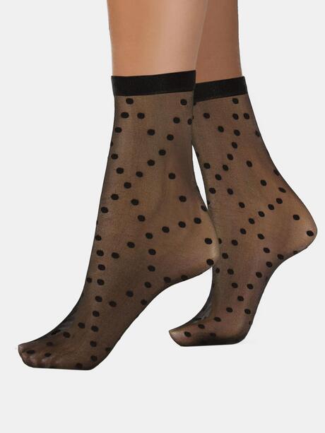 Skarpetki w groszki 20 DEN