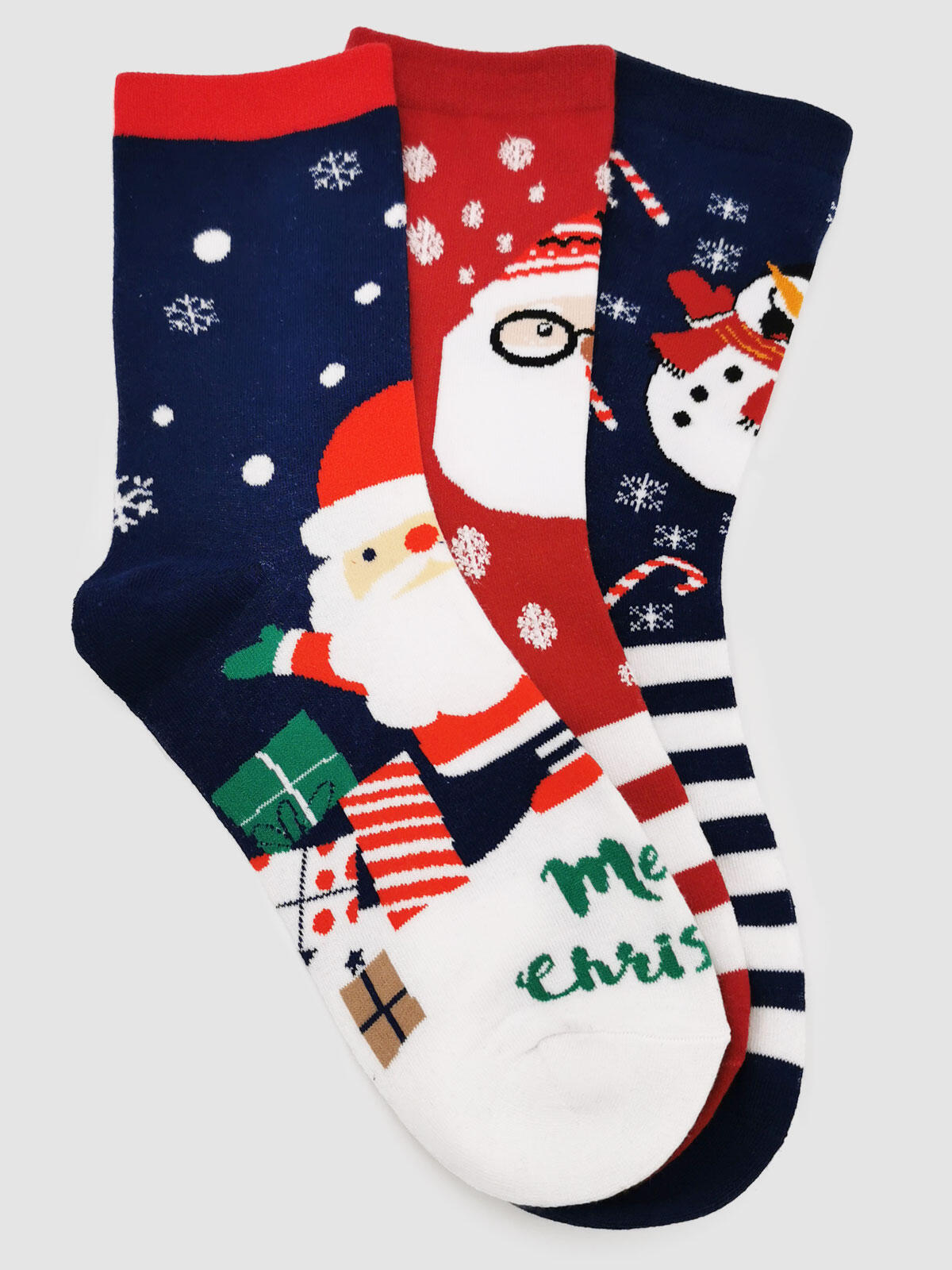 3-pak Świąteczny 35-38 damski w prezentowym pudełku