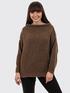 Sweter z wełną oversize