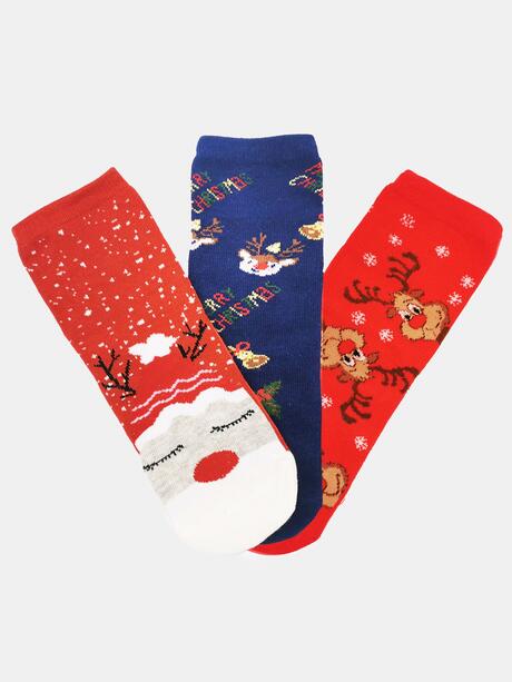 3-pak Świąteczny 3-6 lat dziecięcy w prezentowym pudełku