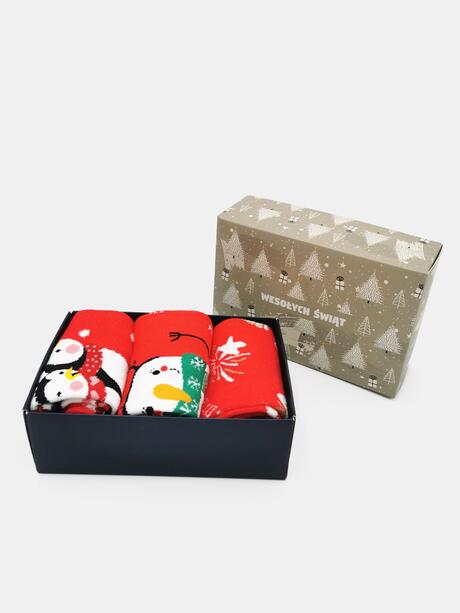 3-pak Świąteczny 39-41 damski w prezentowym pudełku
