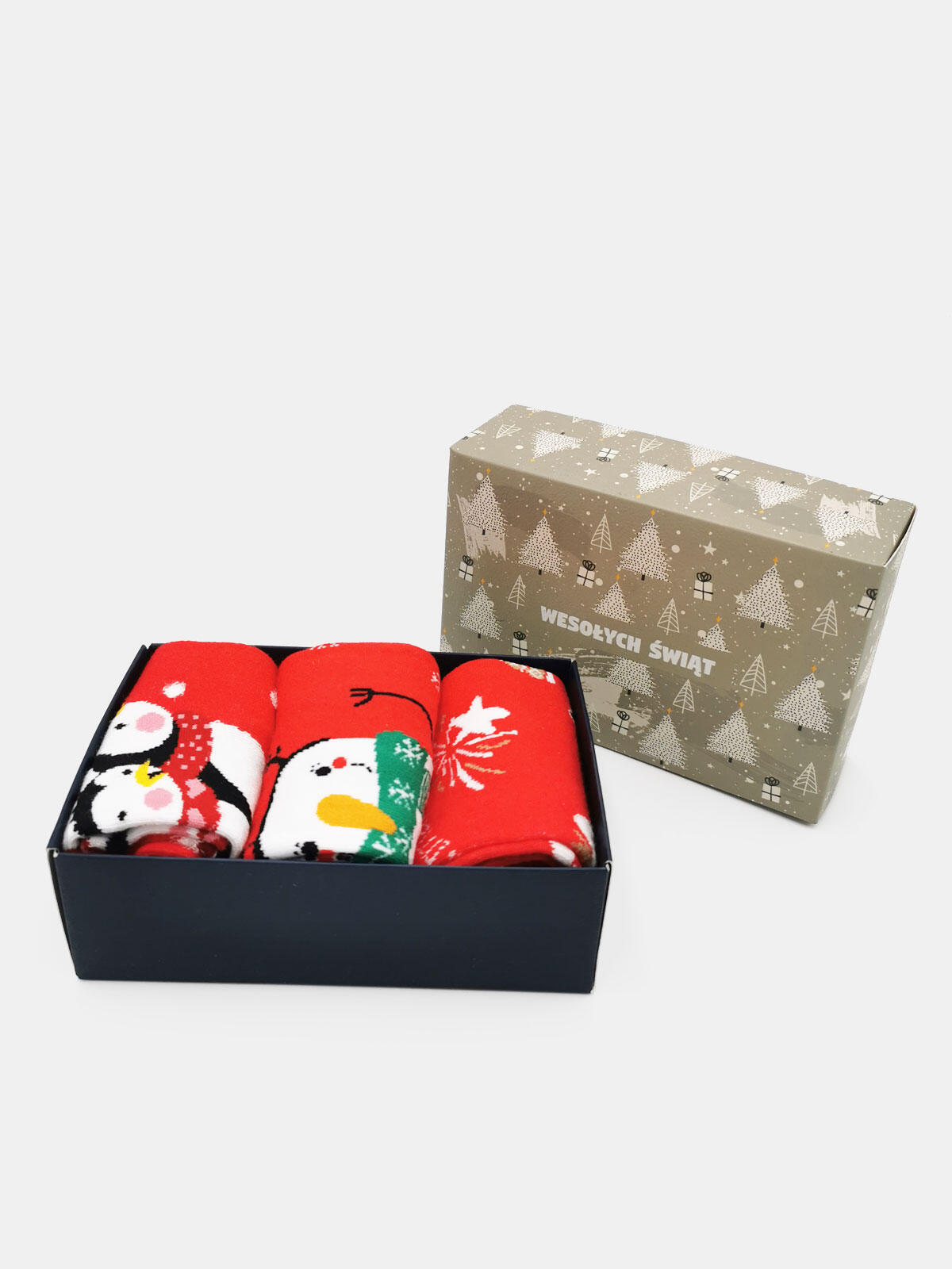 3-pak Świąteczny 39-41 damski w prezentowym pudełku