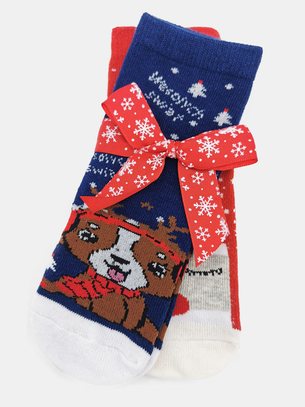 Skarpety dziecięce świąteczne 2-pak