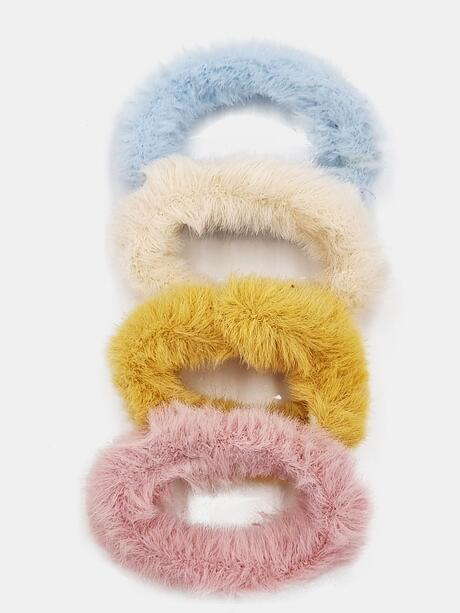 Zestaw gumek do włosów 4-pak