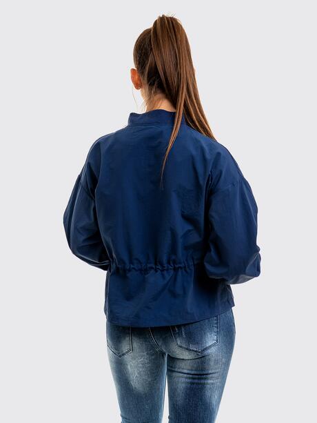 Kurtka z wiązaniem w talii