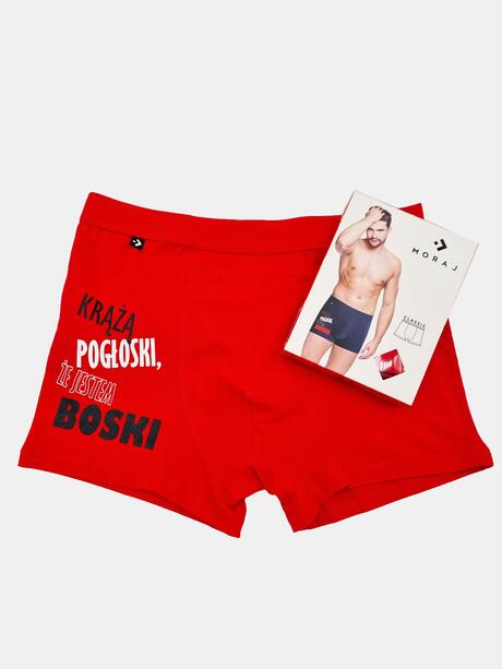 Bokserki walentynkowe męskie w pudełku