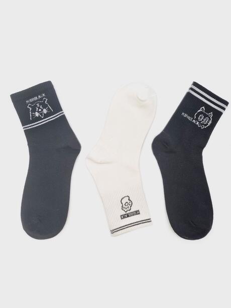 Skarpetki z bawełną 3-pak 39-41