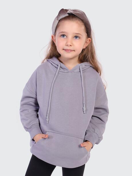 Dresowa bluza z kapturem