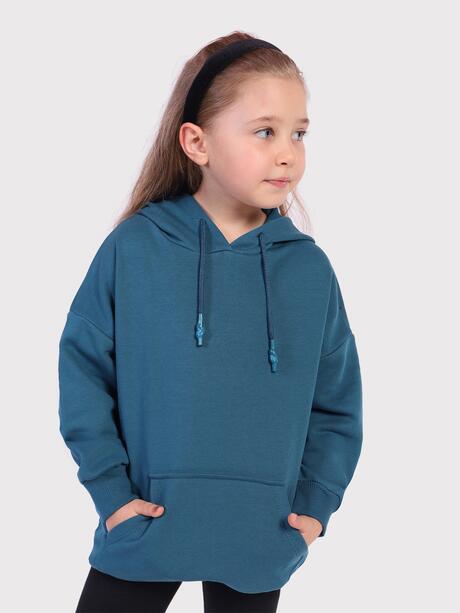 Dresowa bluza z kapturem