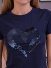 T-shirt z cekinami