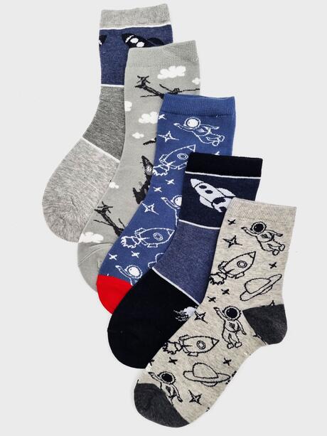 Bawełniane skarpetki 5-pak