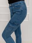 Spodnie jeansowe bojówki