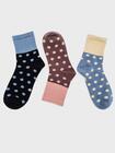 Skarpety w groszki 3-pak
