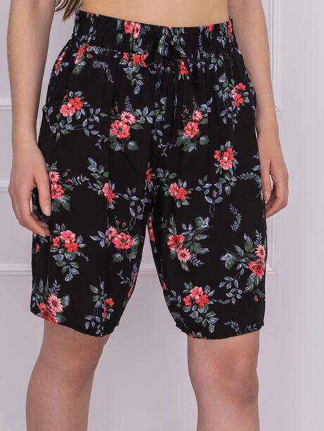 Wzorzyste Szorty do kolan