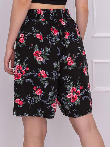 Wzorzyste Szorty do kolan
