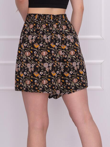 Wzorzyste Szorty do pół uda