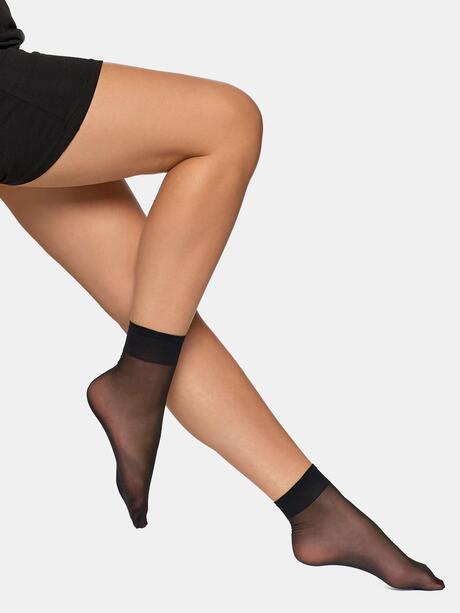 Skarpetki lycra 15 DEN 2-pak