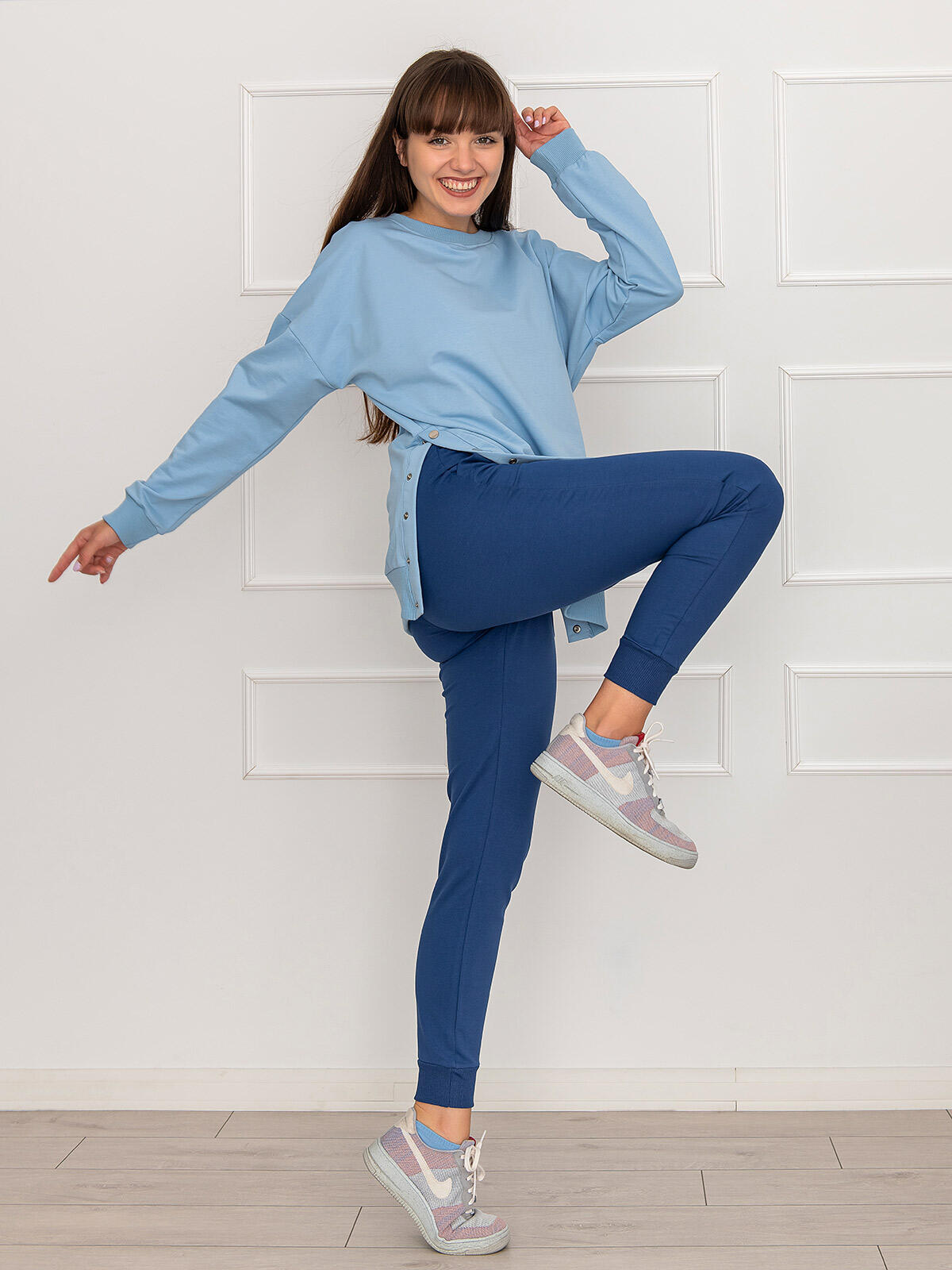 Bluza z dresowej dzianiny