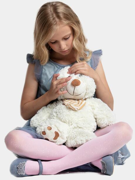 Rajstopy mikrofibra z brokatem 40 DEN