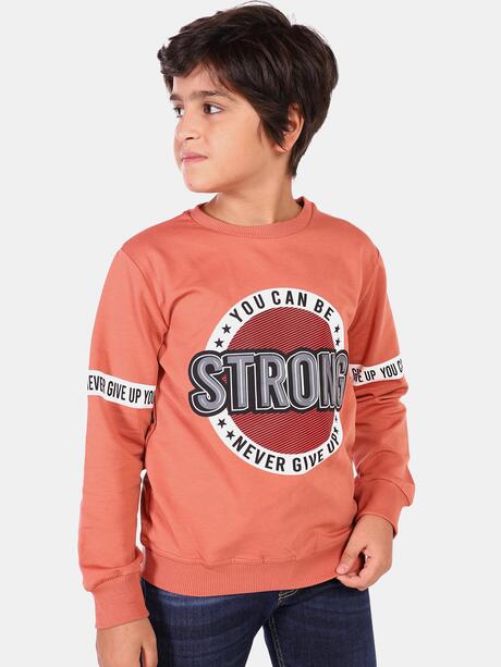 Bawełniana bluza z nadrukiem