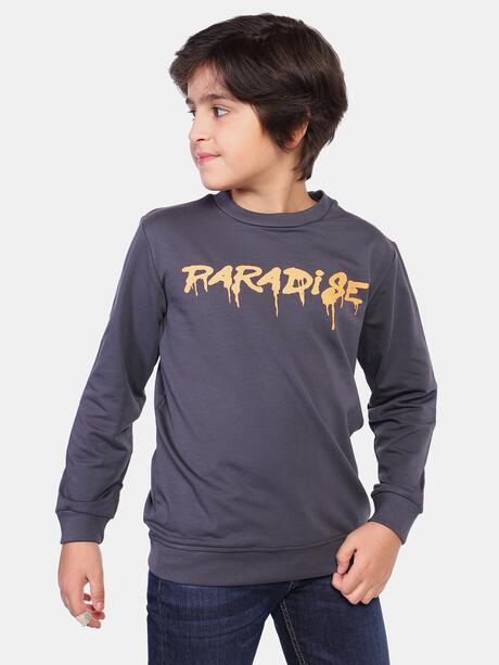 Bluza z nadrukiem na plecach