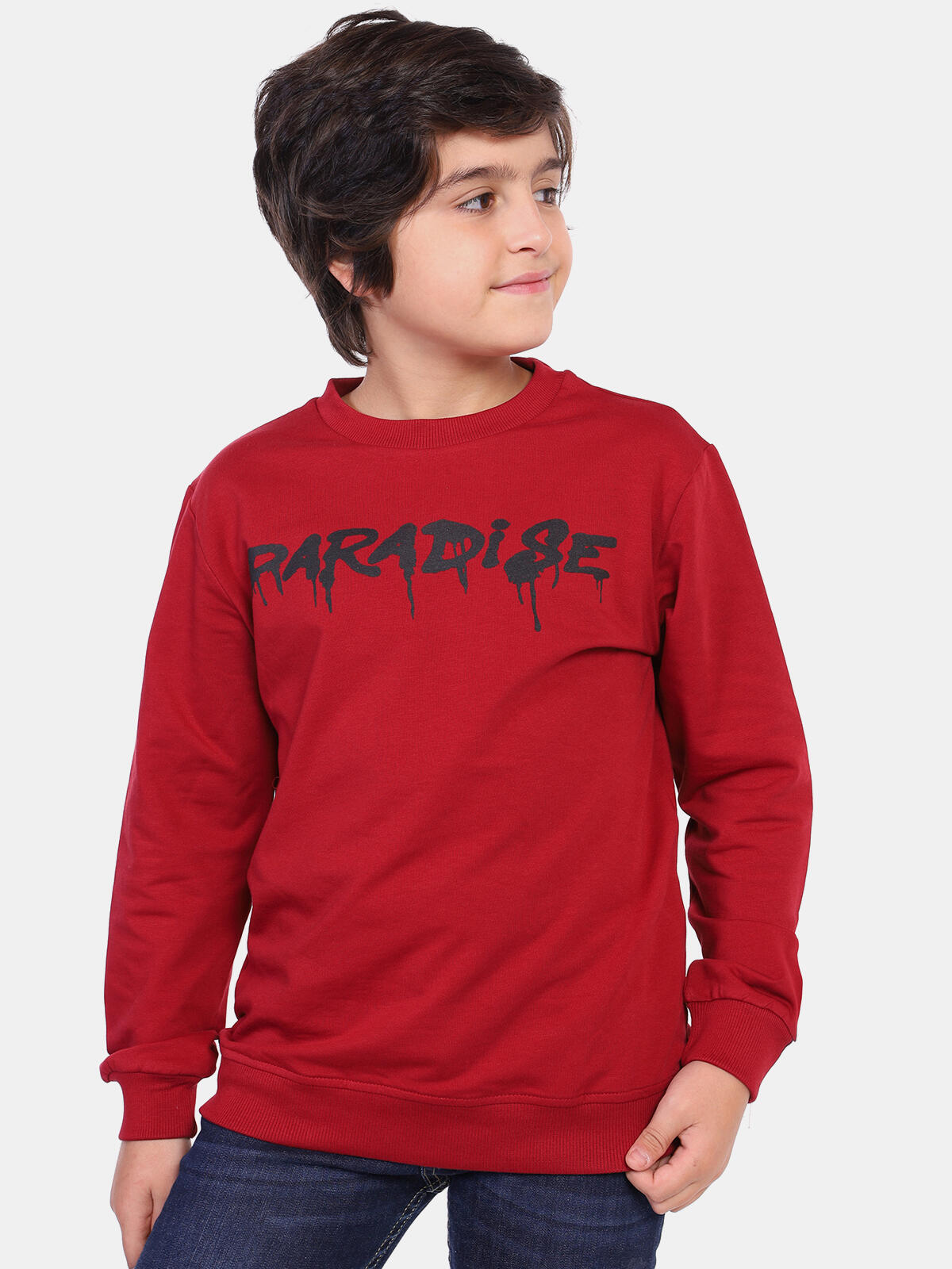 Bluza z nadrukiem na plecach