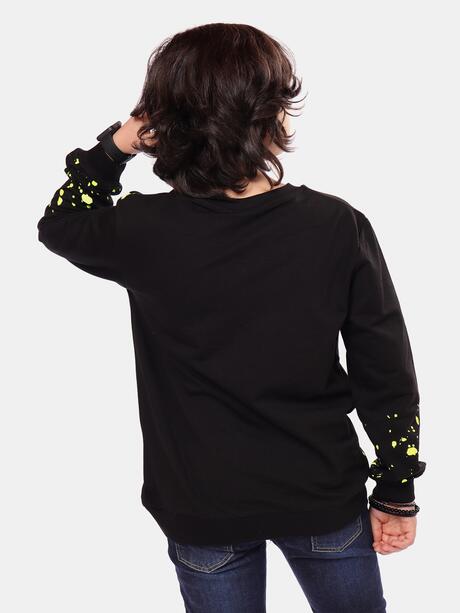 Bawełniana bluza z nadrukiem