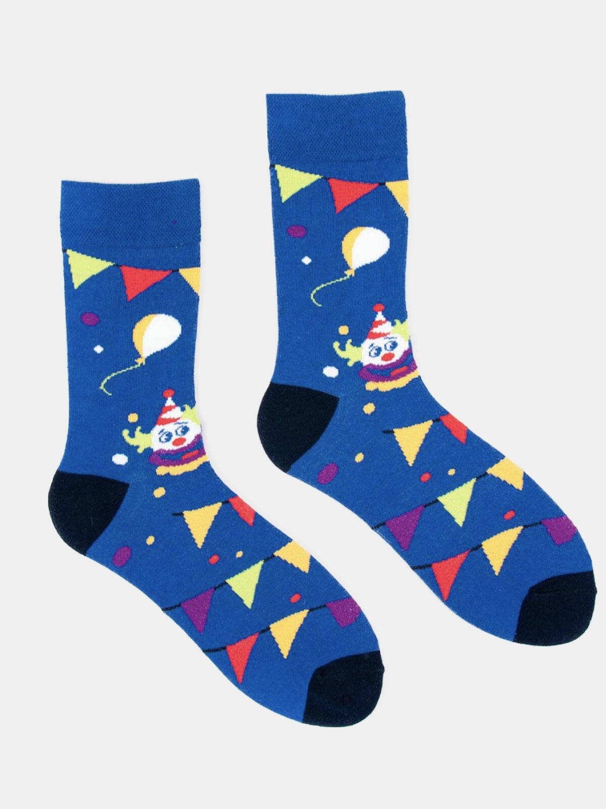 Skarpety bawełniane z klaunem