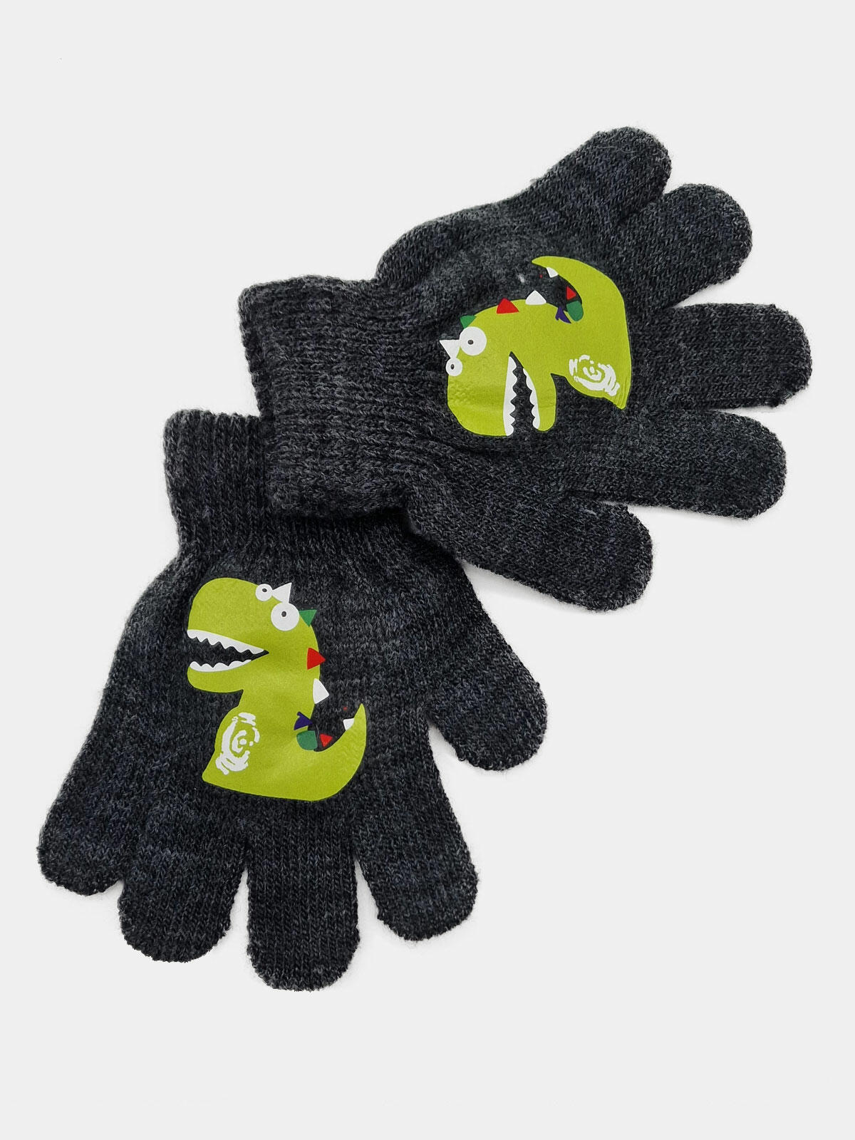Rękawiczki z motywem dinozaura