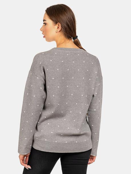 Sweter świąteczny z reniferami