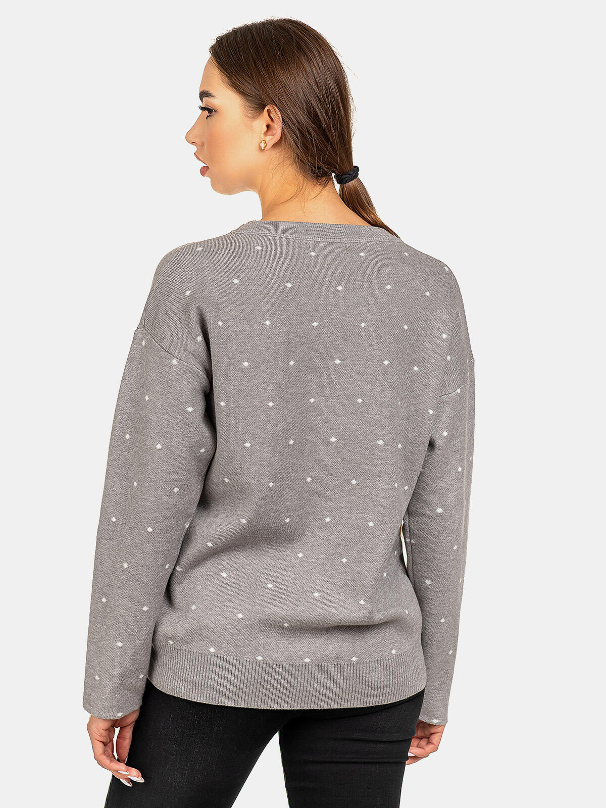 Sweter świąteczny z reniferami