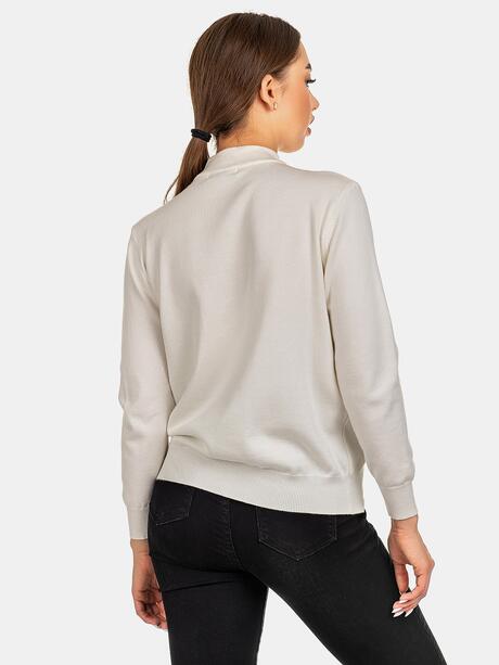 Sweter świąteczny z choinką cekinową