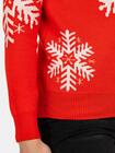 Sweter ze śnieżynką