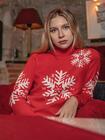 Sweter ze śnieżynką
