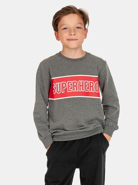 Bluza dresowa z nadrukiem