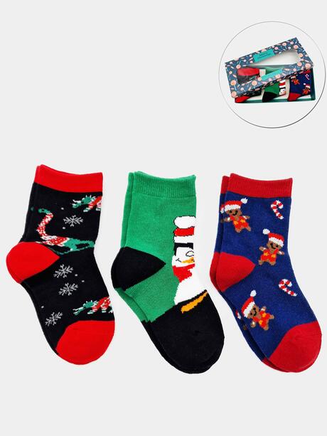 3-pak Świąteczny 23-26 dziecięcy w prezentowym pudełku