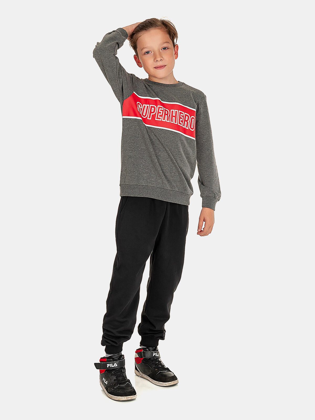Bluza dresowa z nadrukiem