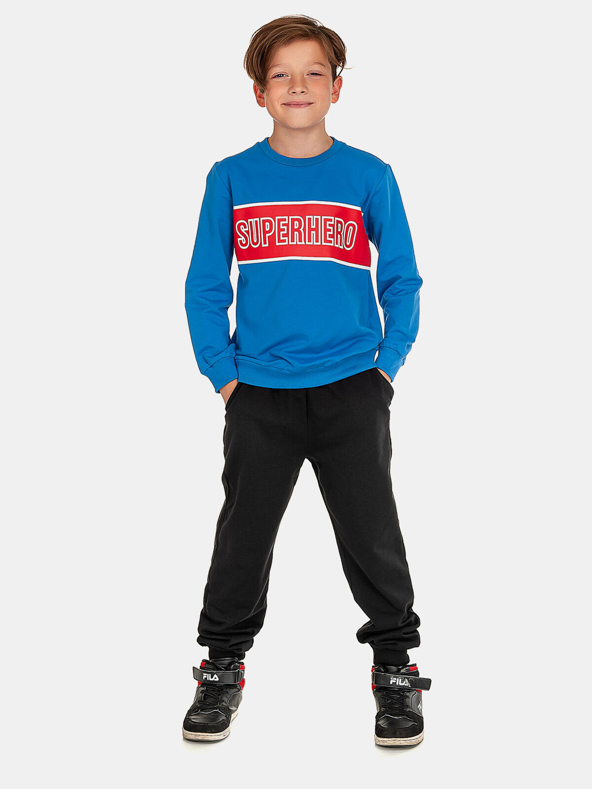 Bluza dresowa z nadrukiem