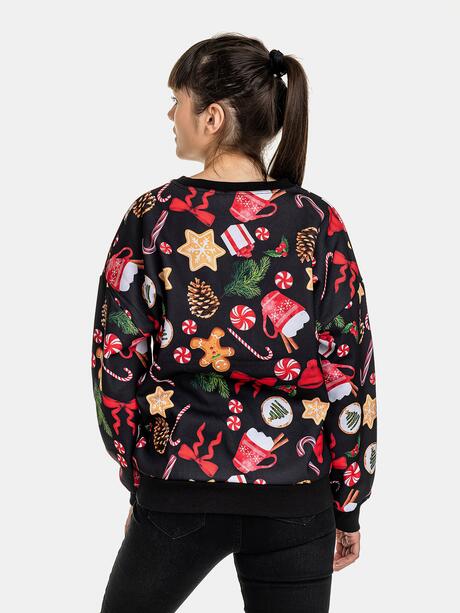 Bluza ze świątecznym nadrukiem