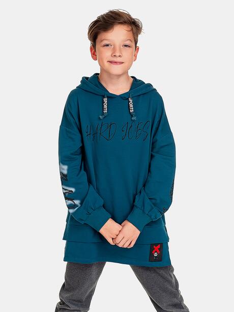 Bluza dresowa z kapturem