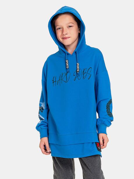 Bluza dresowa z kapturem