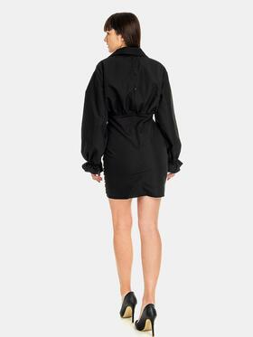 Sukienka z bufiastymi rękawami