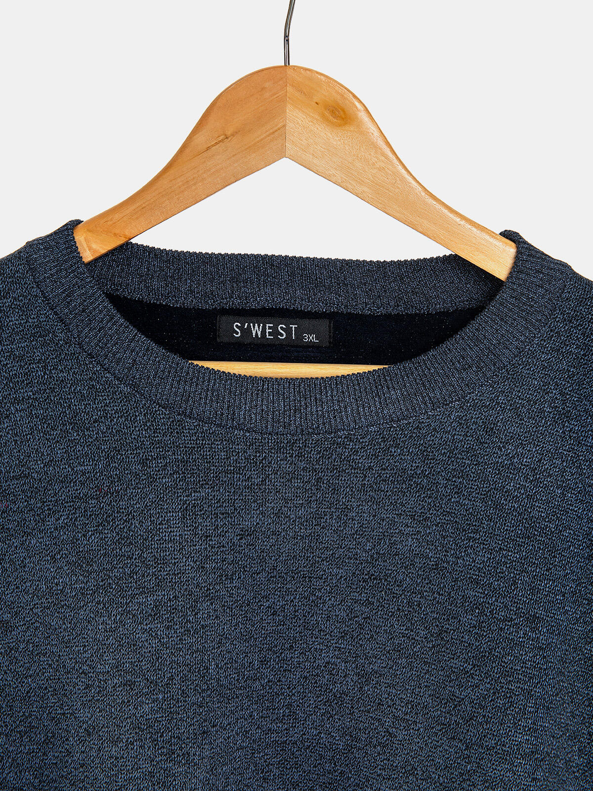 Sweter z okrągłym dekoltem