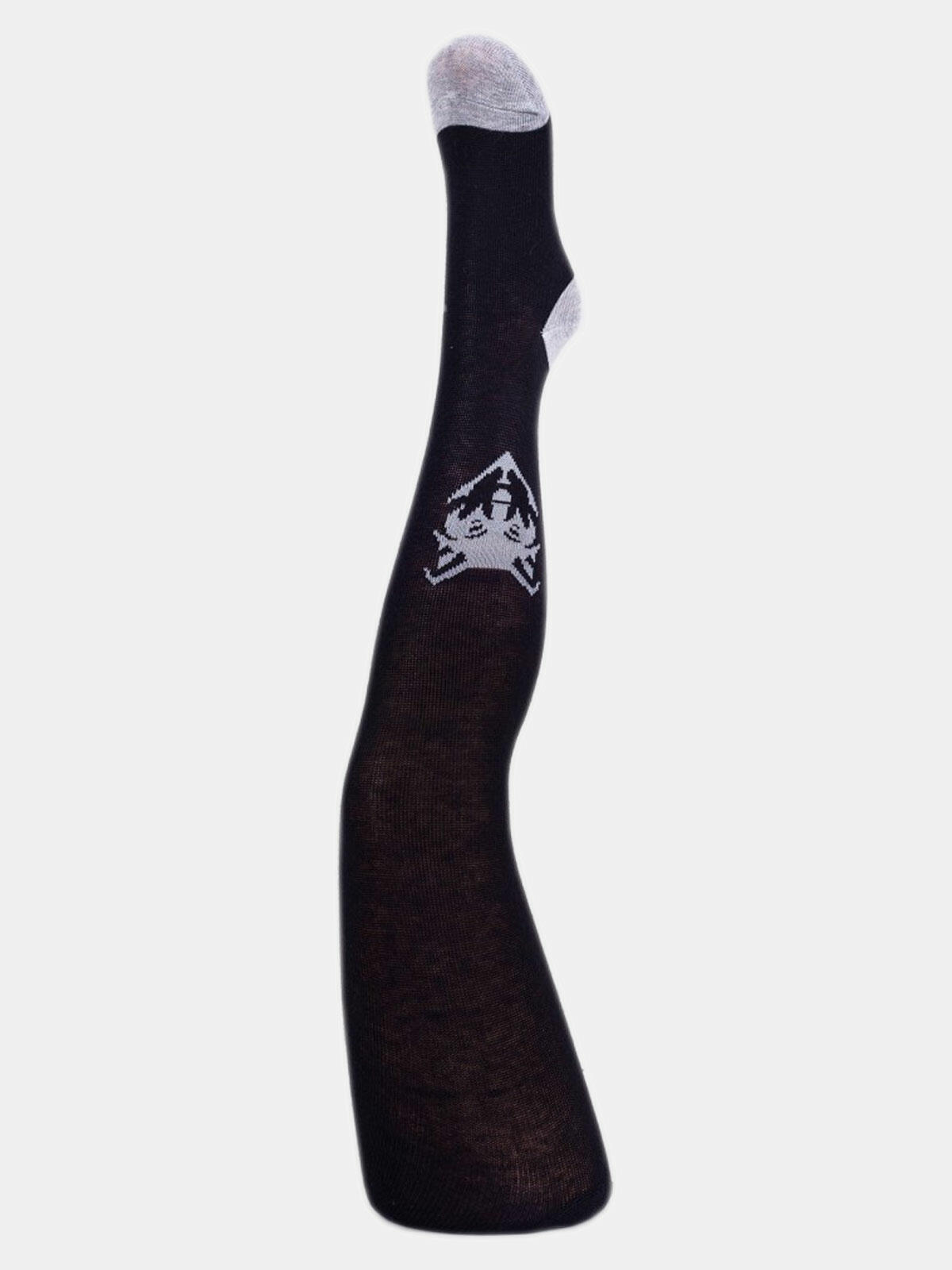 Rajstopy bawełniane wzorzyste