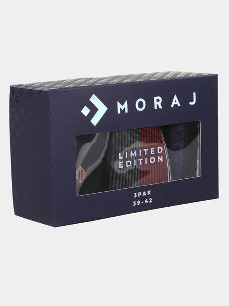 Zestaw 3 par skarpet męskich na prezent