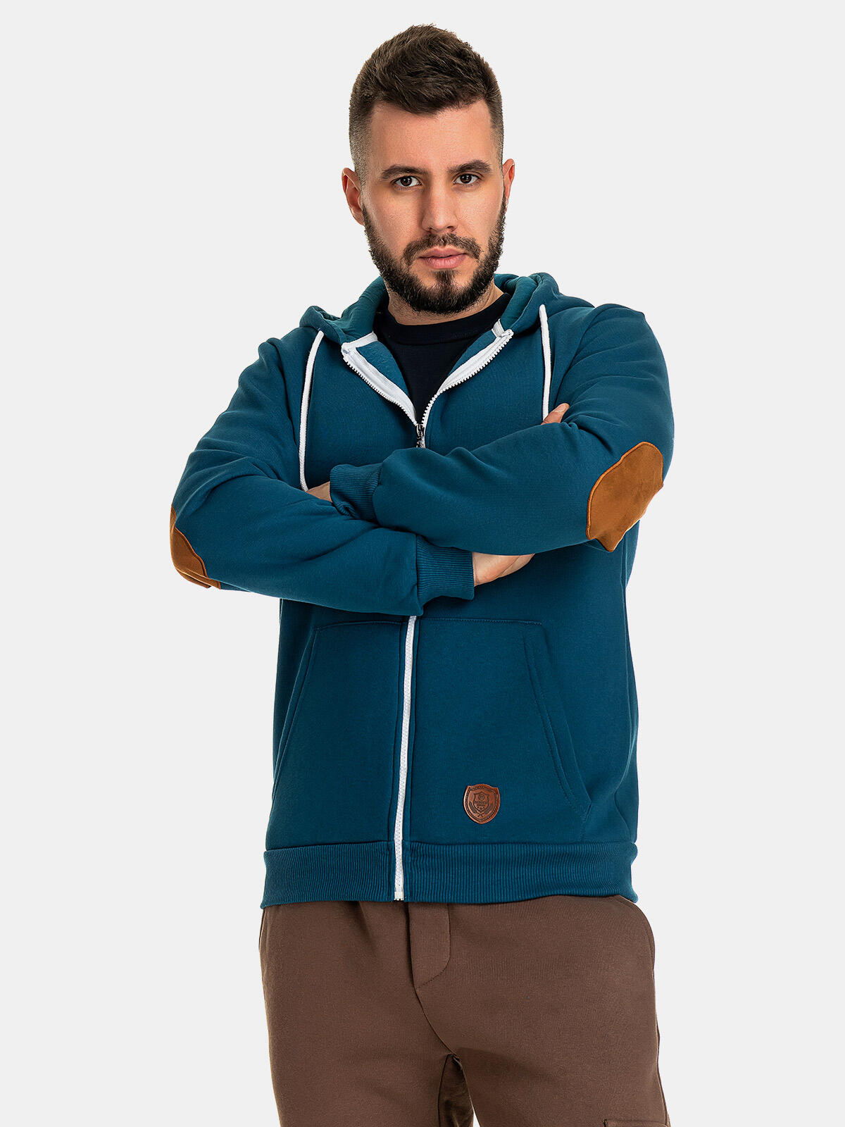Bluza rozpinana z kapturem