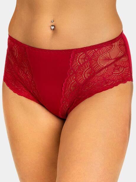 Majtki z koronką