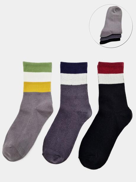 Skarpety z bawełną 3-pak 31-34